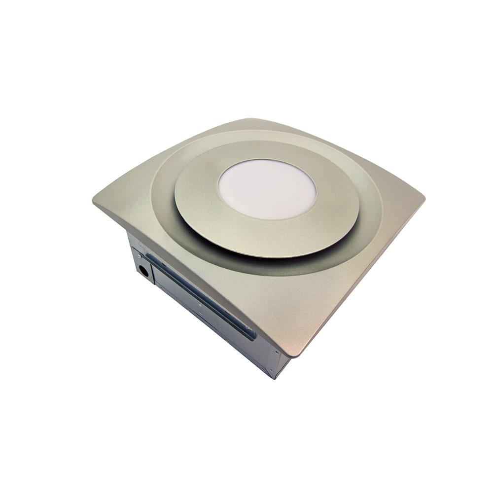 Aero Pure Fans AP904-SL SN 90 CFM Quiet Bathroom Fan with LED Light 